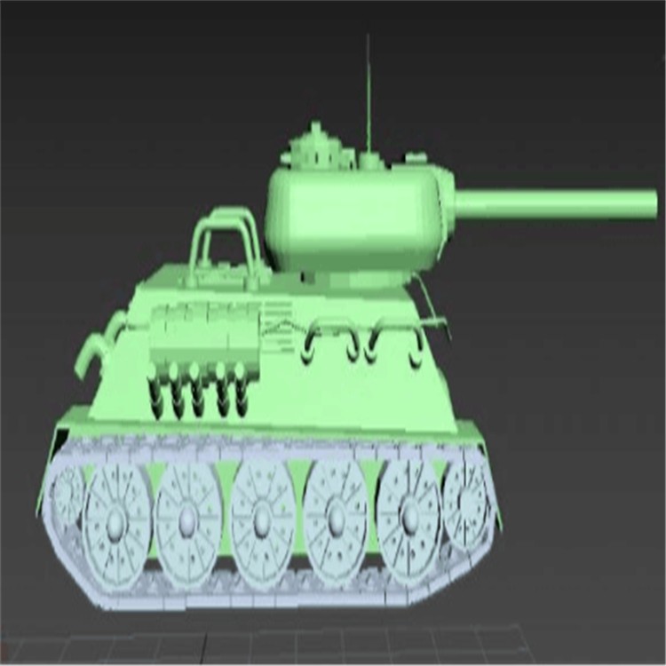 渝中充气军用坦克模型